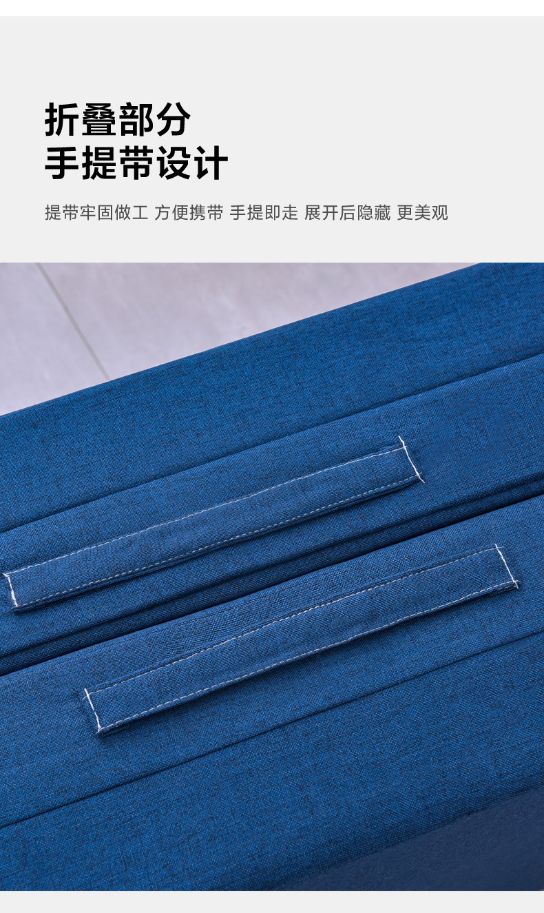 四折叠海绵折叠床垫打地铺午睡垫办公室单人午休息垫日式懒人榻米详情15