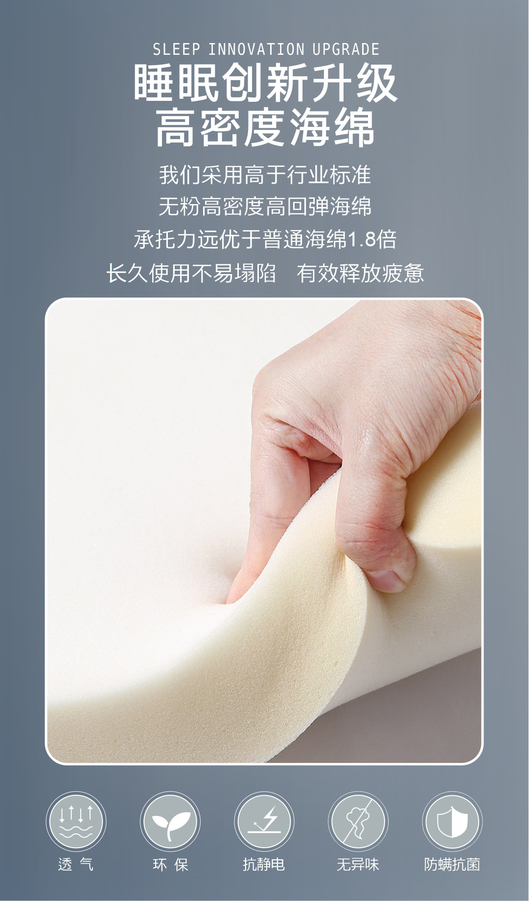 阿朵酒店同款记忆棉酒店床垫席梦思静音加厚卷包弹簧床垫家用批发详情8