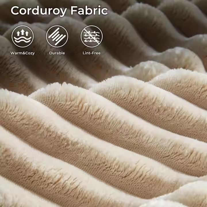 Wholesale corduroy fabric lounge chairs, compressed sponge sofas, I-shaped combination vacuum box sets, boneless compressed sofas pic 4