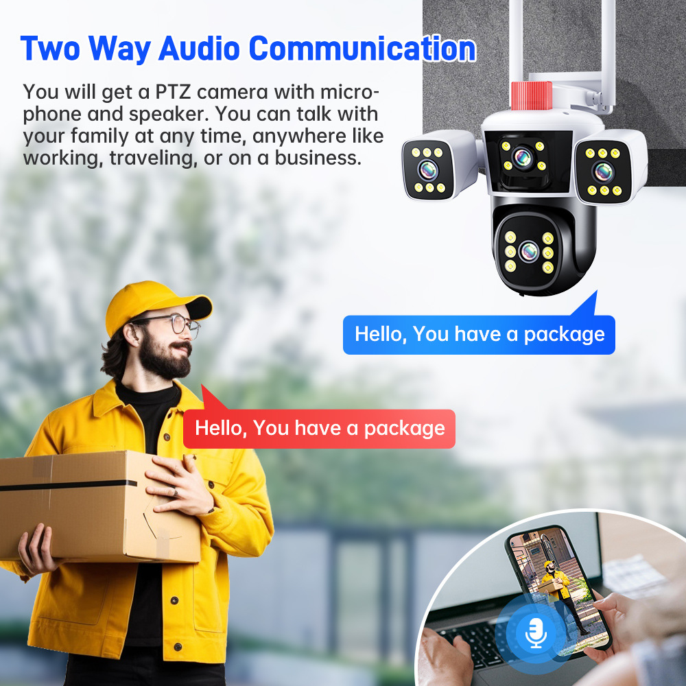 无线监控器360可夜视可连手机高清监控摄像头家用网络摄像机360度详情29