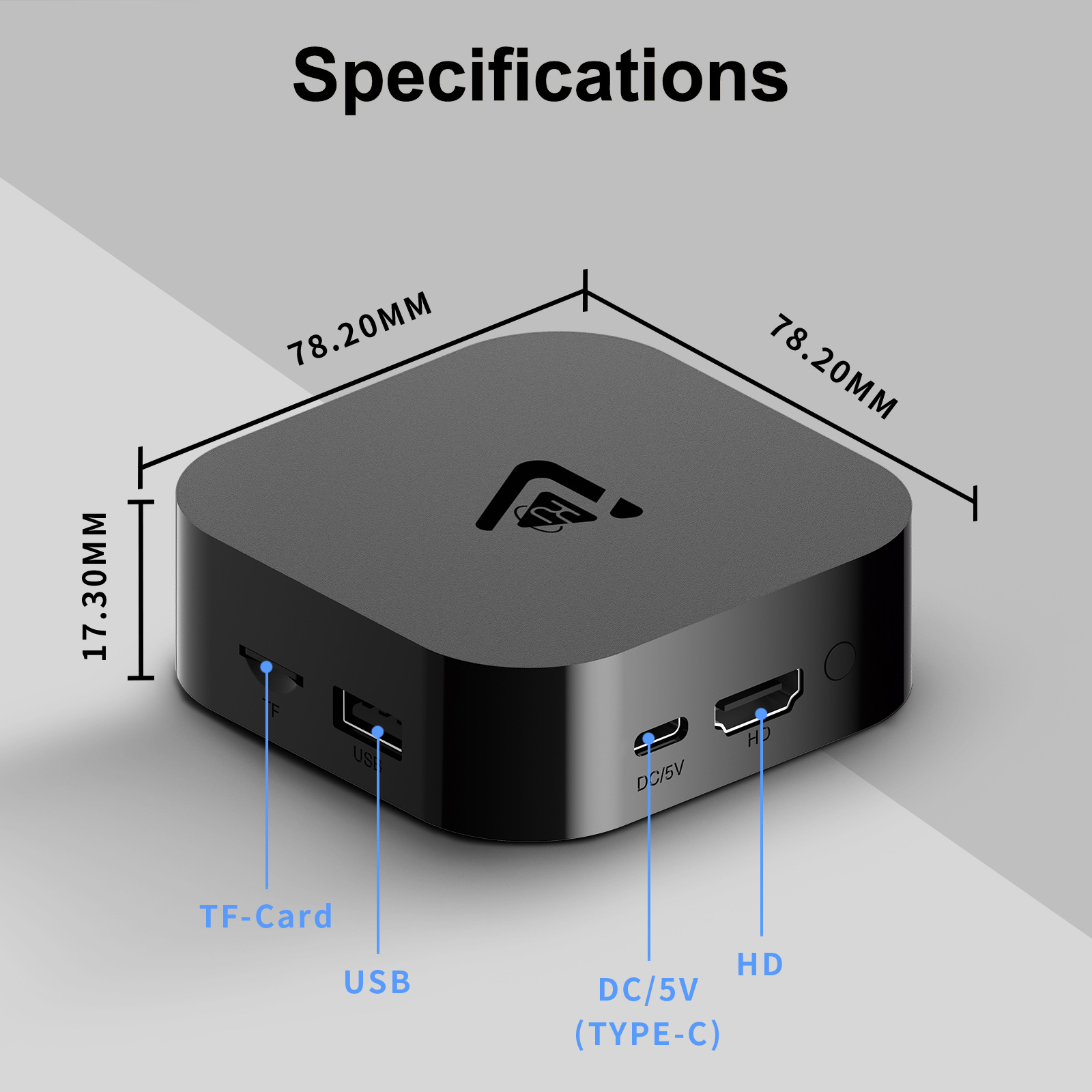 全新跨境智能电视播放器C7蓝牙语言遥控高清4k便携家用电视机顶盒详情6