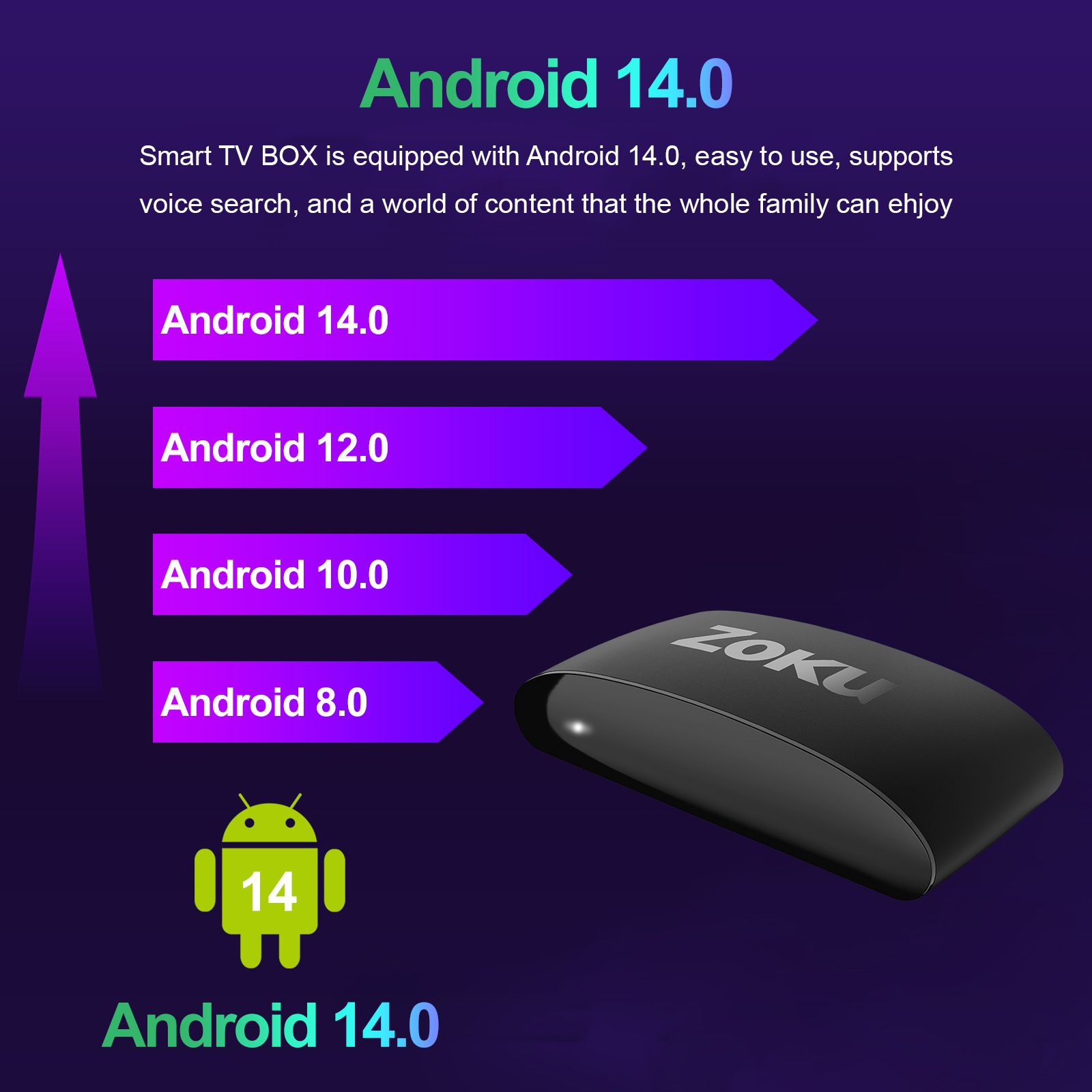 高清8K外贸机顶盒H2全志H618安卓12流畅外贸电视盒WiFi6详情2