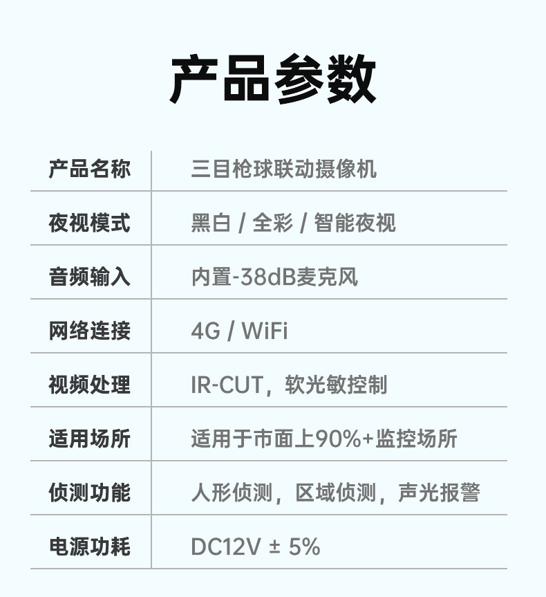 无线监控器360可夜视可连手机高清监控摄像头家用网络摄像机360度详情22