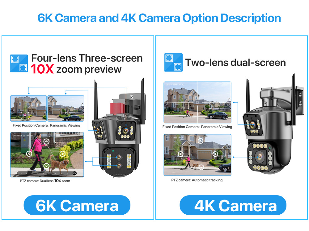 360度全景监控器无线WIFI四目摄像头手机远程室外高清监控摄像机详情23