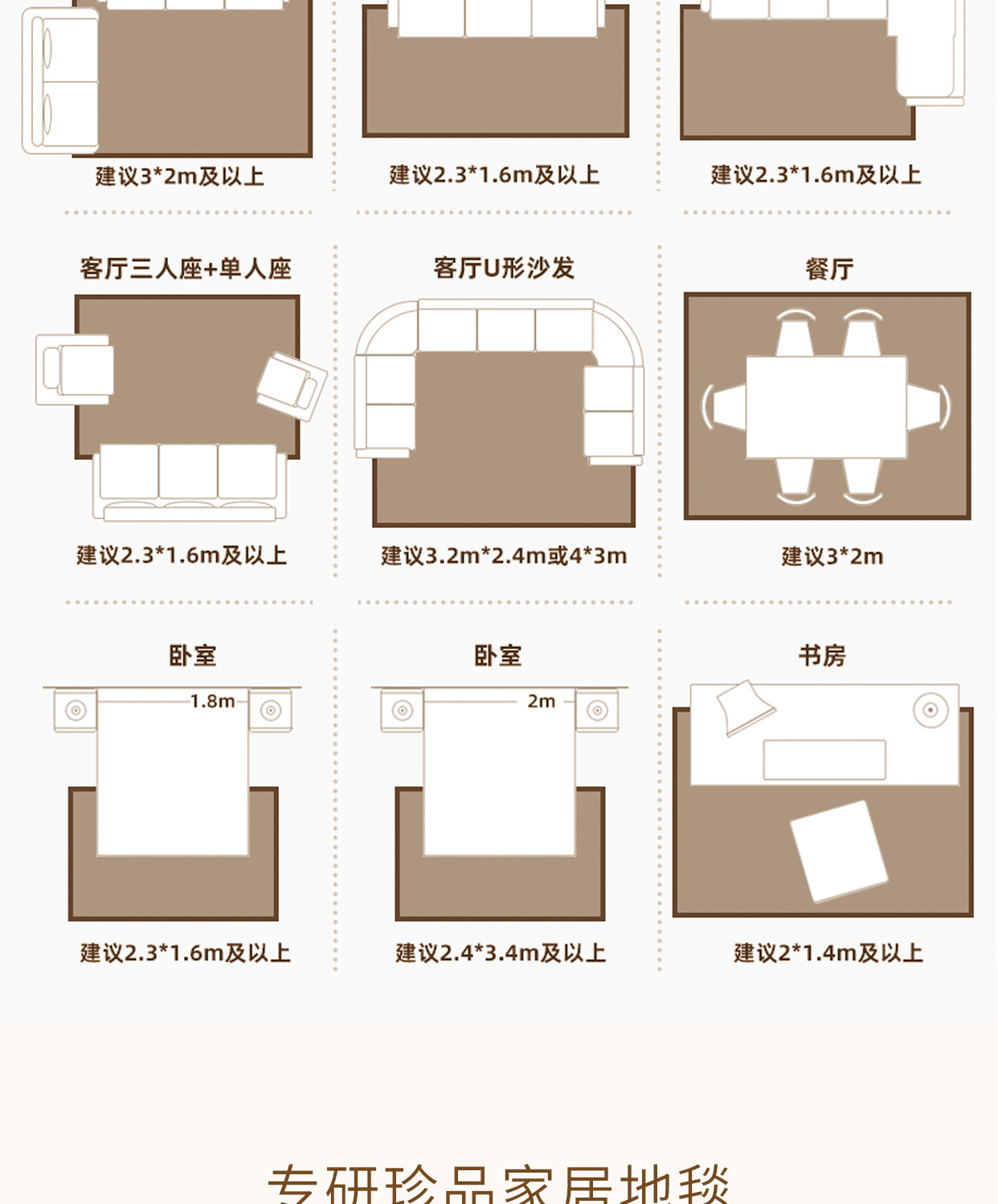 地毯客厅2025新款中古风卧室轻奢高级感沙发易打理防水防污地垫详情47
