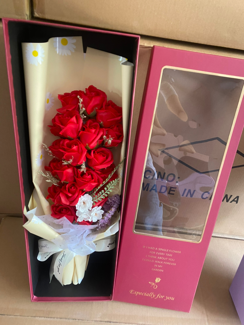 19朵玫瑰花束，情人节礼物，母亲节礼物，节日礼物详情5