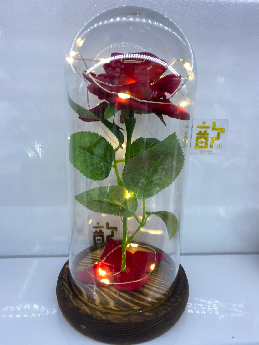 玫瑰灯，节日礼物、生日礼物、家居摆件等详情2