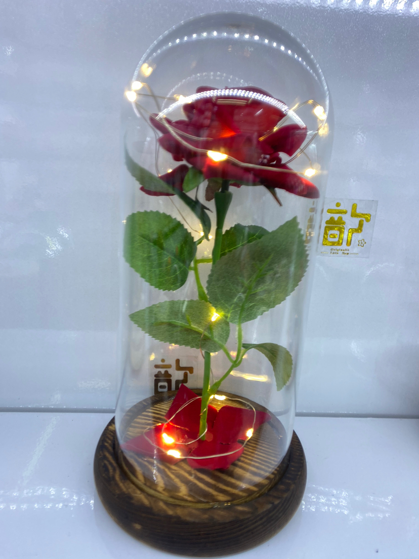 玫瑰灯，节日礼物、生日礼物、家居摆件等详情3