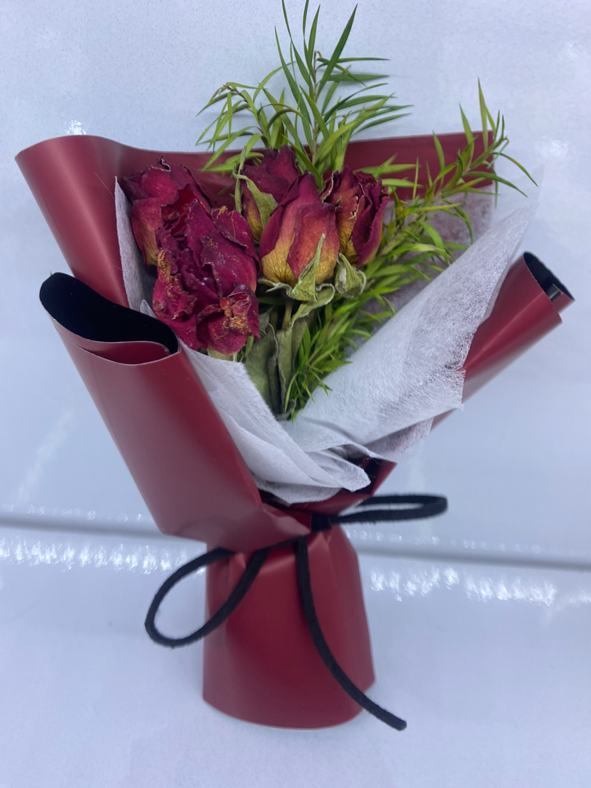 带灯玻璃罩干花花束，母亲节礼物、情人节礼物，各种场合礼物赠送详情7