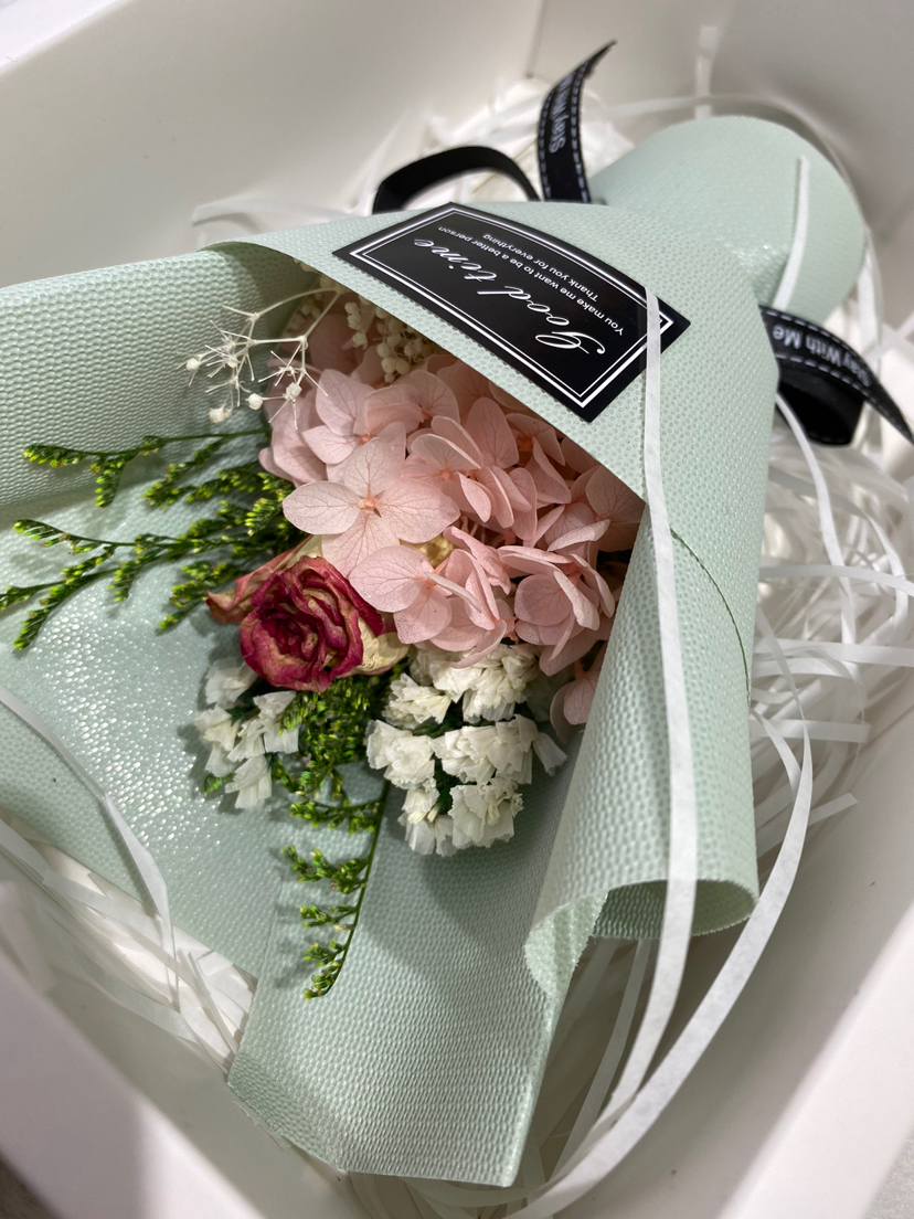 永生花干花花束，礼品赠送详情2