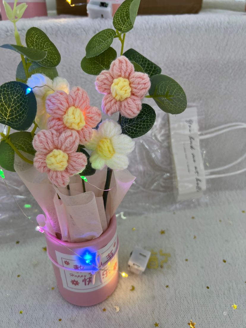 教师节礼物，火爆款针织花详情4