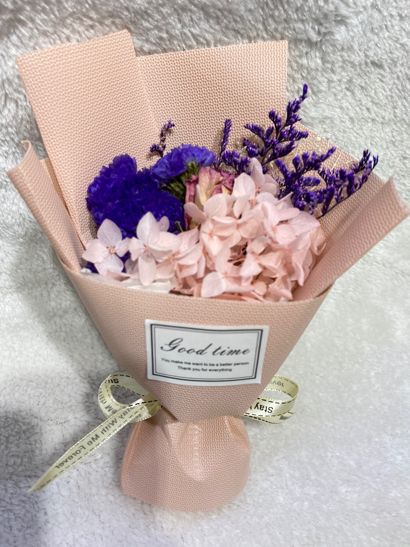 永生花干花花束，礼品赠送详情4