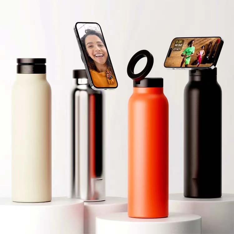 专利磁吸杯保温杯304不锈钢24oz杯盖手机支架太空壶运动水壶旅行详情3