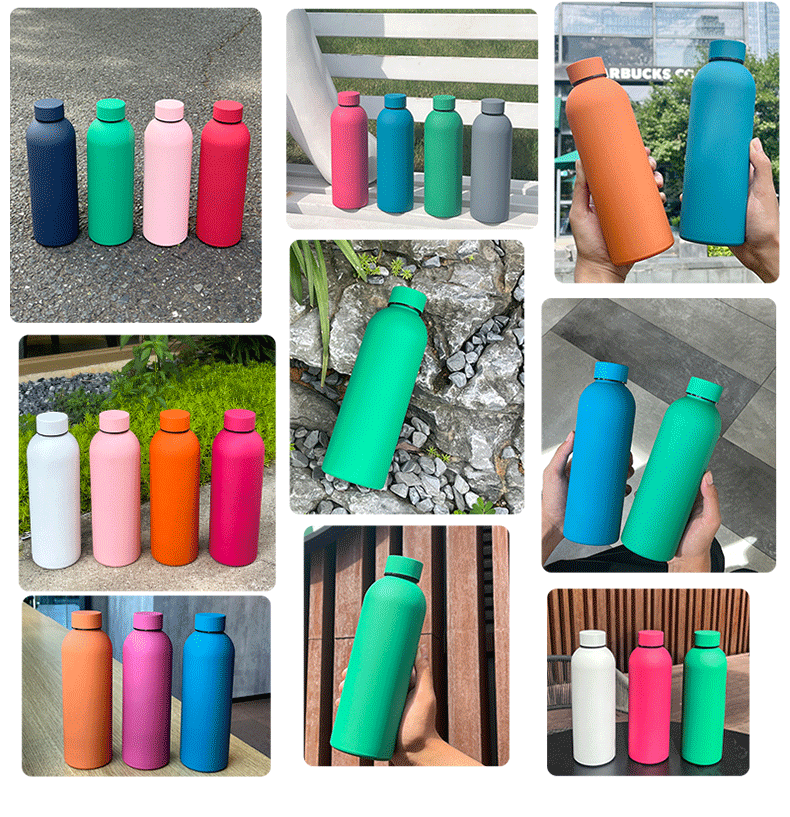 跨境304不锈钢保温杯美式小口户外运动水杯户外真空保冷水杯定制详情5