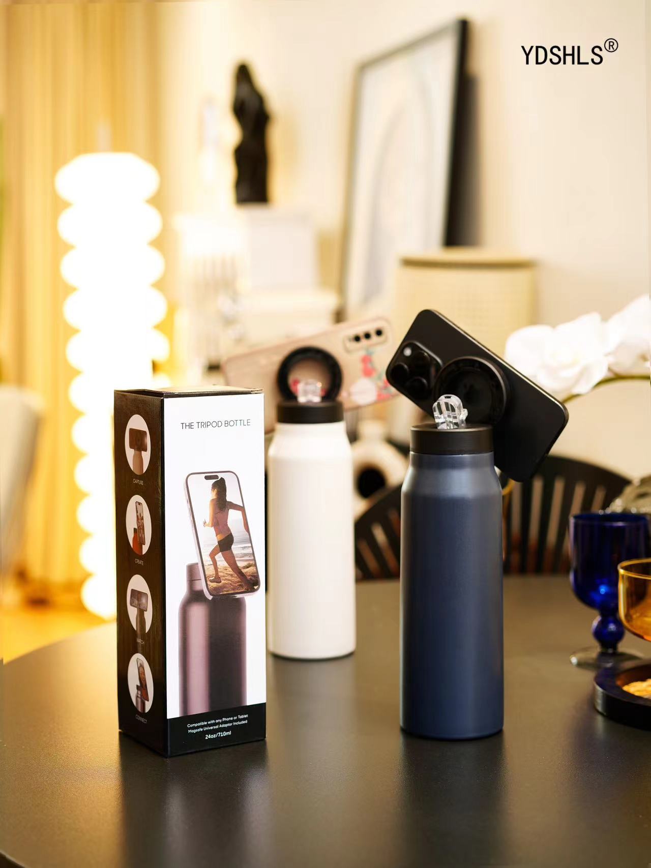 专利磁吸杯保温杯304不锈钢24oz杯盖手机支架太空壶运动水壶旅行详情2