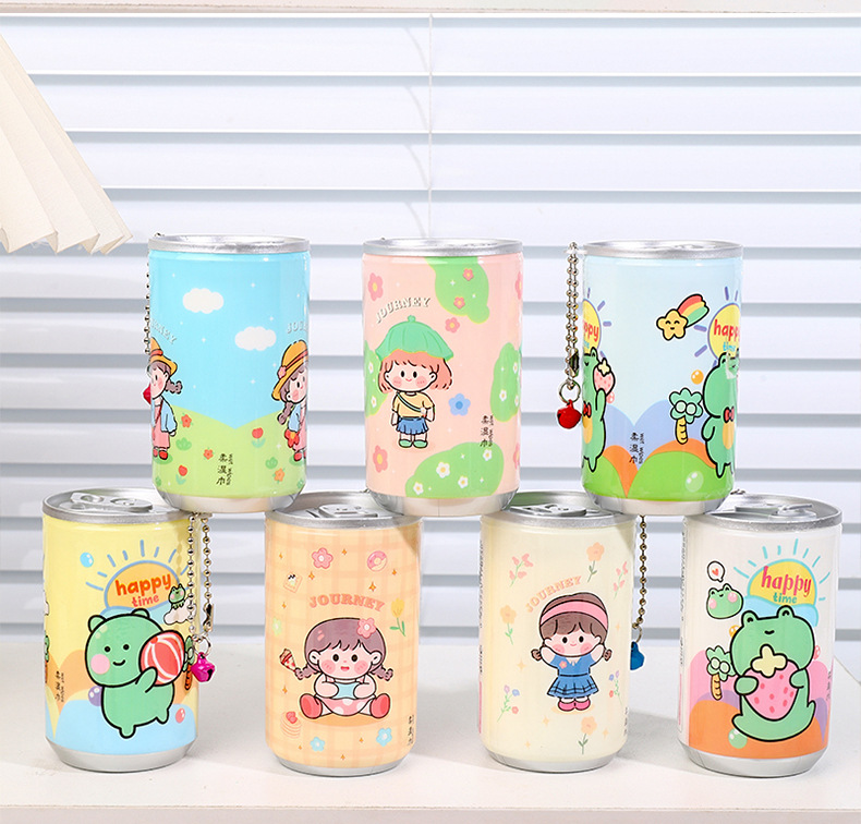 mini 饮料罐装湿巾30抽旅行便携迷你一次性湿纸巾桶装清洁湿巾详情17