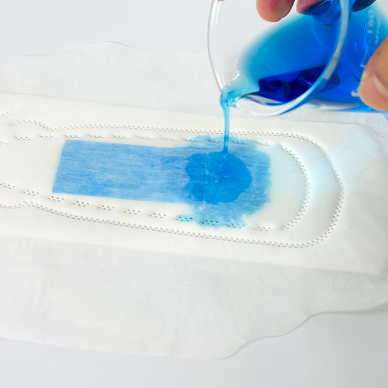 出口苏丹sanitary napkin factory加厚290网面夜用出口中东姨妈巾详情6