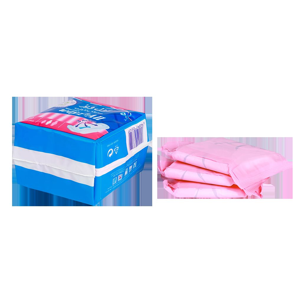 出口苏丹sanitary napkin factory加厚290网面夜用出口中东姨妈巾详情4