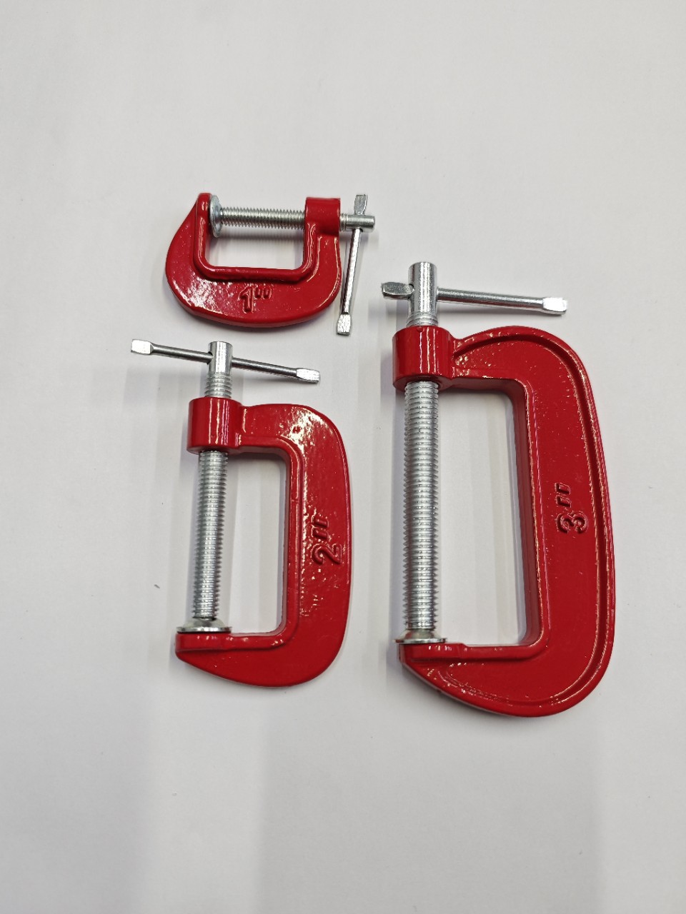 厂家批发新款木工夹 五金工具美式木工夹 C型F型快速固定夹具3pc详情4