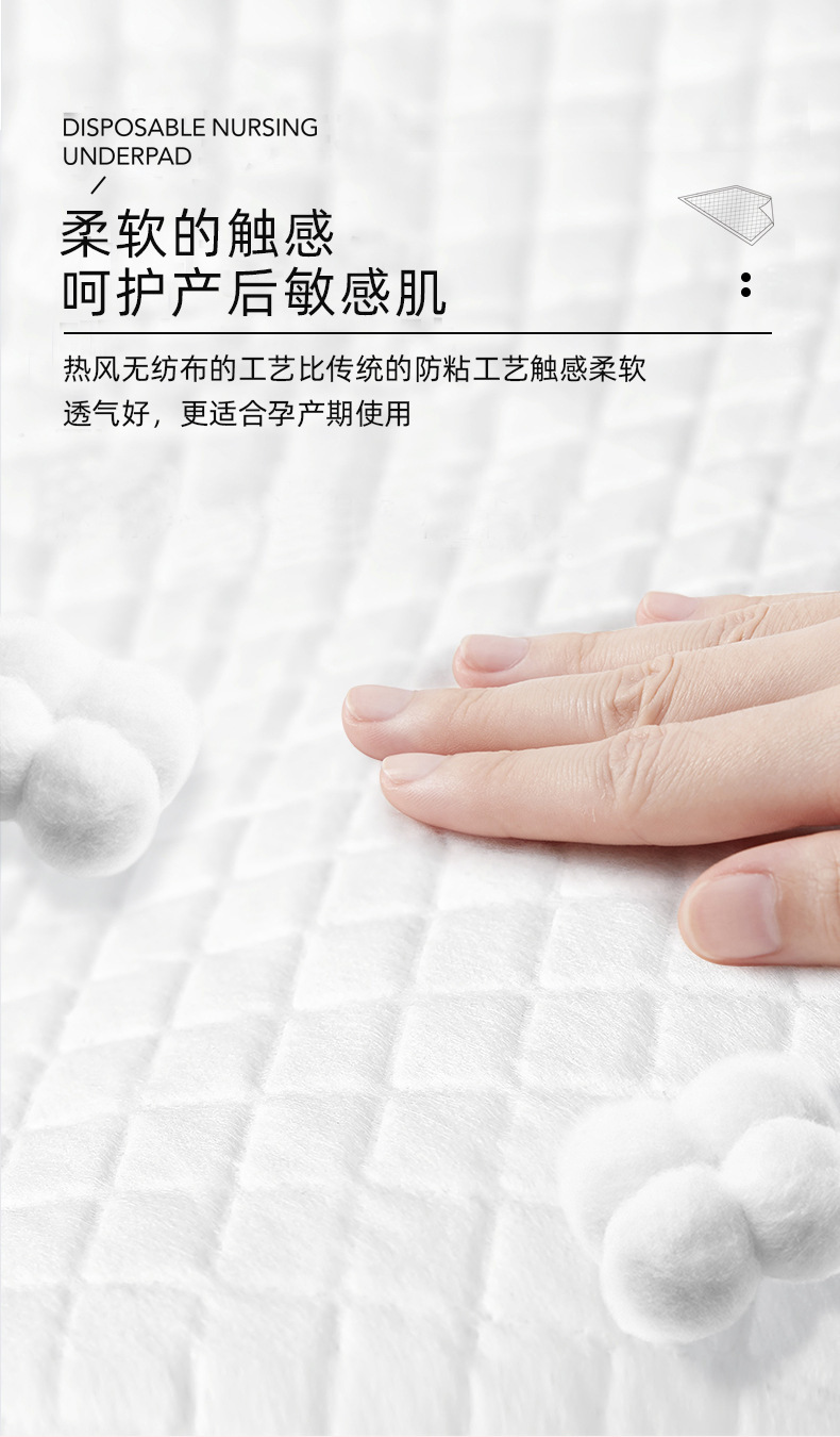 出口成人护理垫60*90大号老年男女尿不湿老人尿布产妇床垫10片装详情5