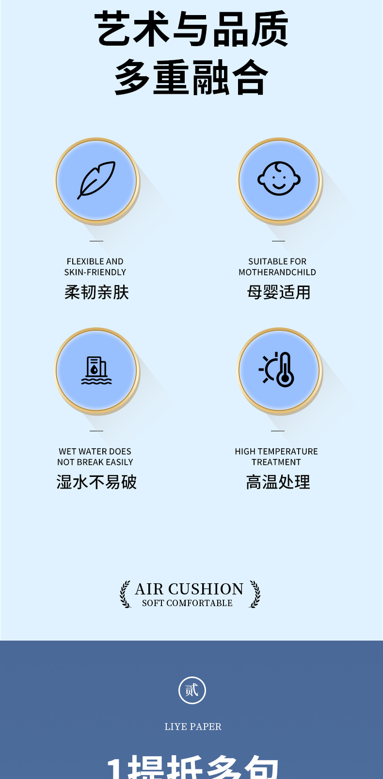 大包挂式抽纸整箱装底部抽取悬挂式卫生纸批发家用厕所厕纸擦手纸详情1