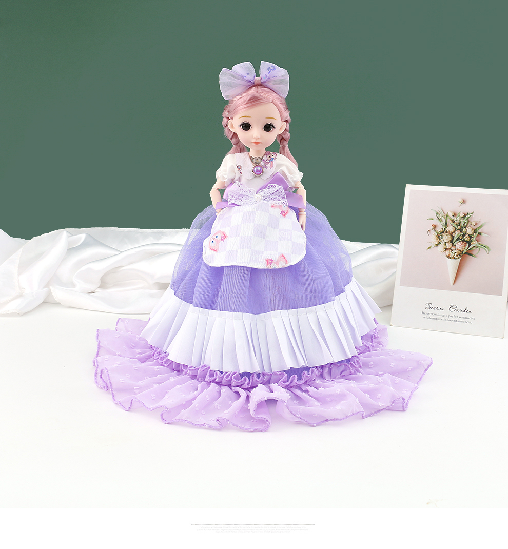 30 cm smart music Barbie doll Lolita doll Girl toy anime joint can move pic 8