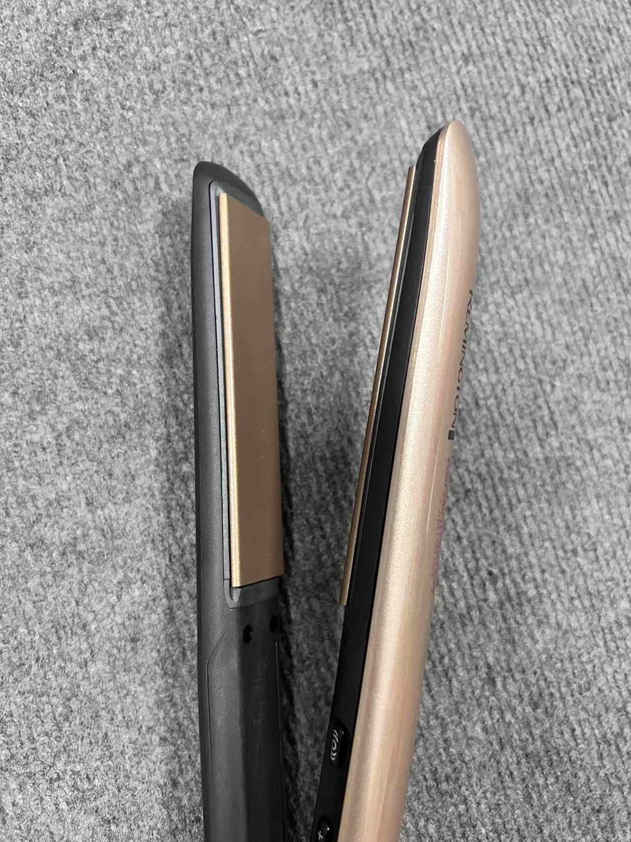 液晶显示灯直发夹S8599 调温多功能卷发棒 直卷两用护发夹板直发详情4