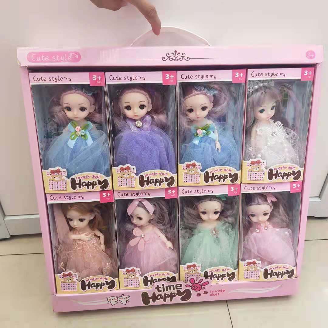17 cm exquisite small gift box (excluding dolls) DIY Barbie doll box, a gift for girls to play house pic 6
