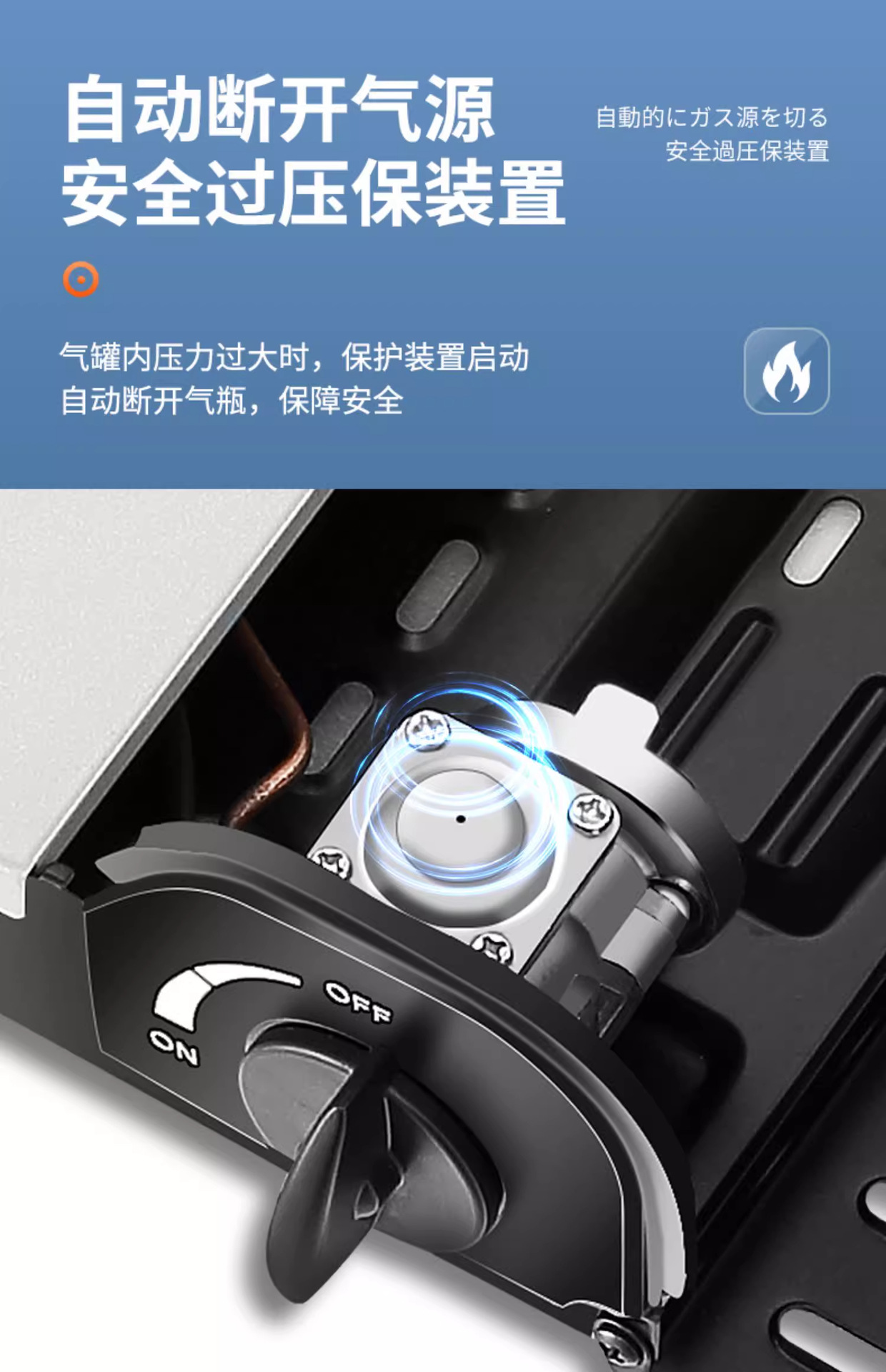 正品燃派户外卡式炉便携野炊露营防风卡磁炉商用火锅瓦斯罐燃气灶详情18