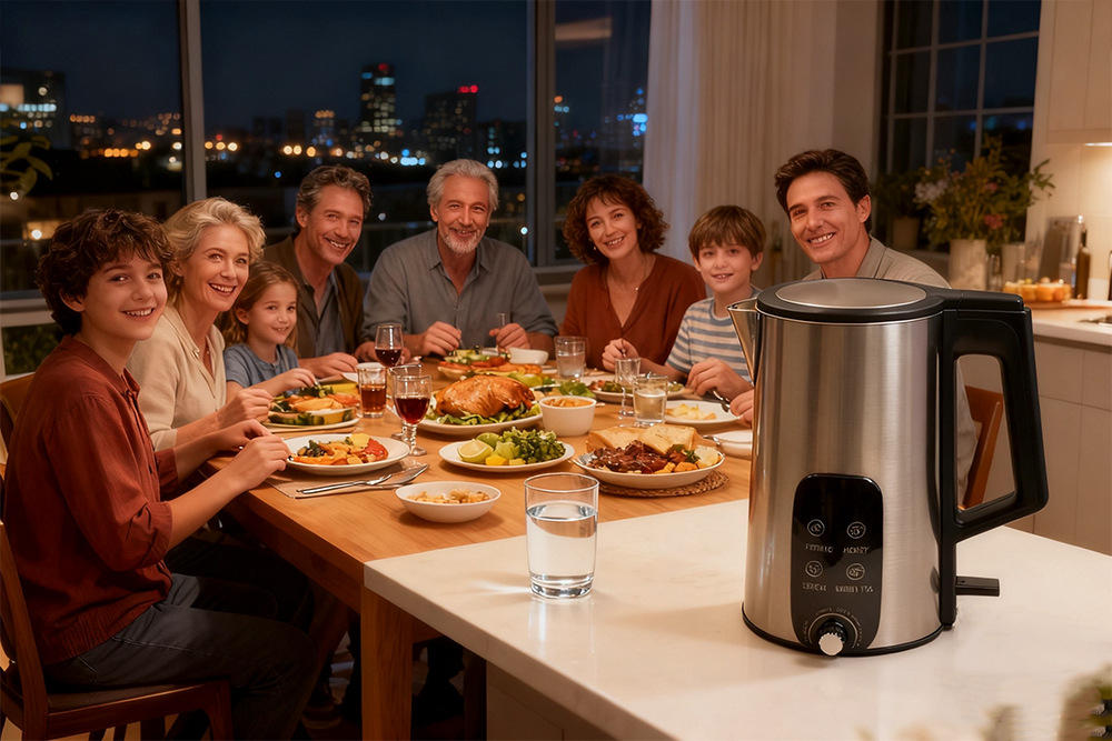 2.5L智能旋钮调温保温数显电热水壶恒温家用烧水壶304一体无缝内详情3