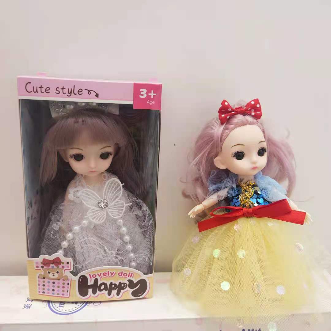 17 cm exquisite small gift box (excluding dolls) DIY Barbie doll box, a gift for girls to play house pic 5