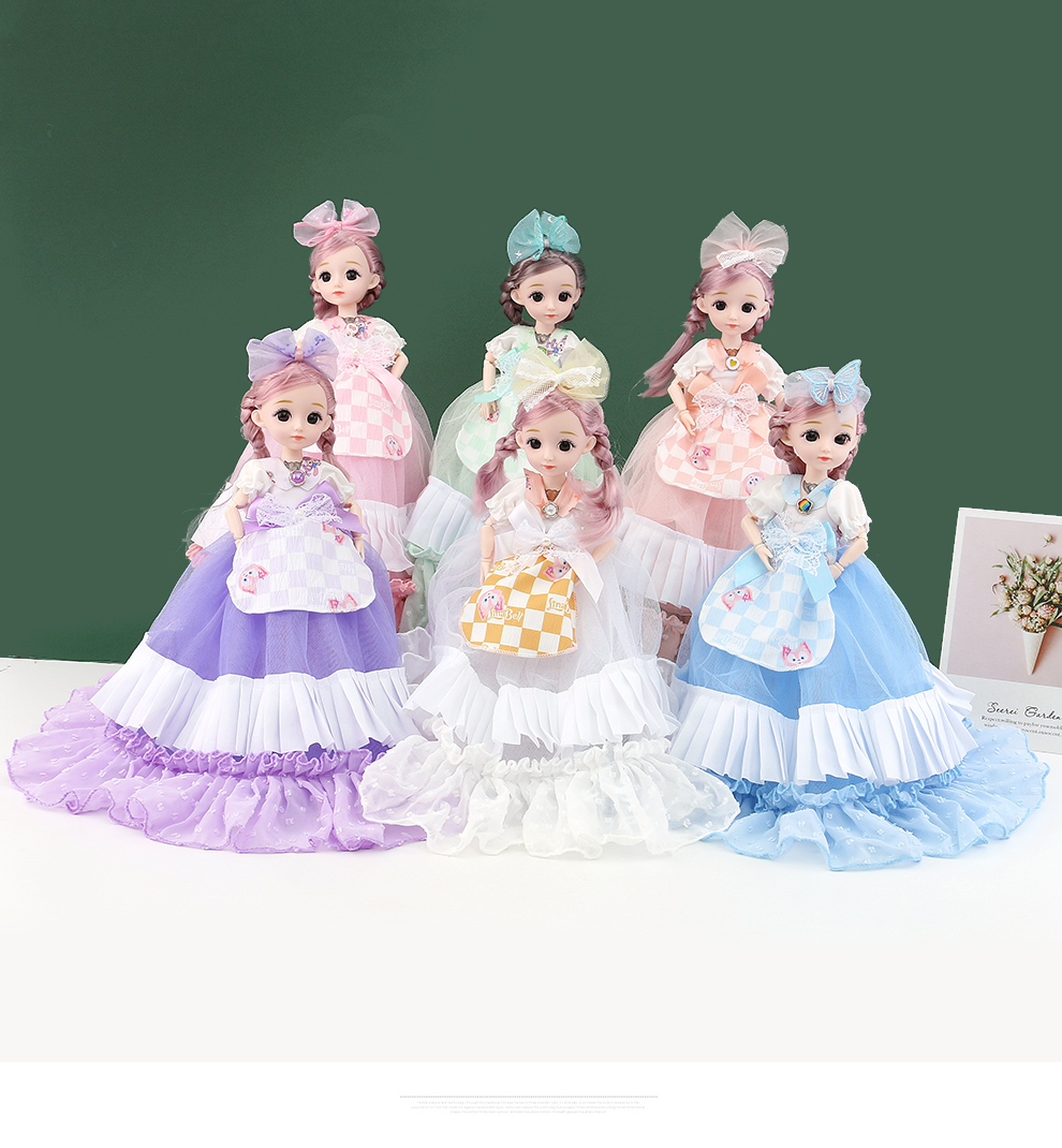 30 cm smart music Barbie doll Lolita doll Girl toy anime joint can move pic 3