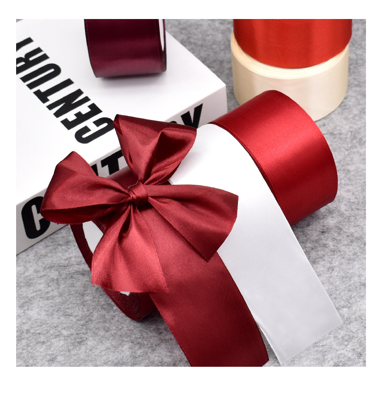 5CM缎带特价 鲜花包装丝带 婚庆装饰彩带手工DIY玫瑰花蛋糕盒绑带详情10