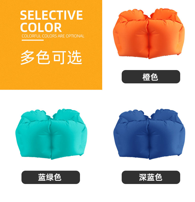 u型枕 厂家户外充气枕头 便携充气枕脖枕颈枕 跨境旅行枕护颈枕详情3