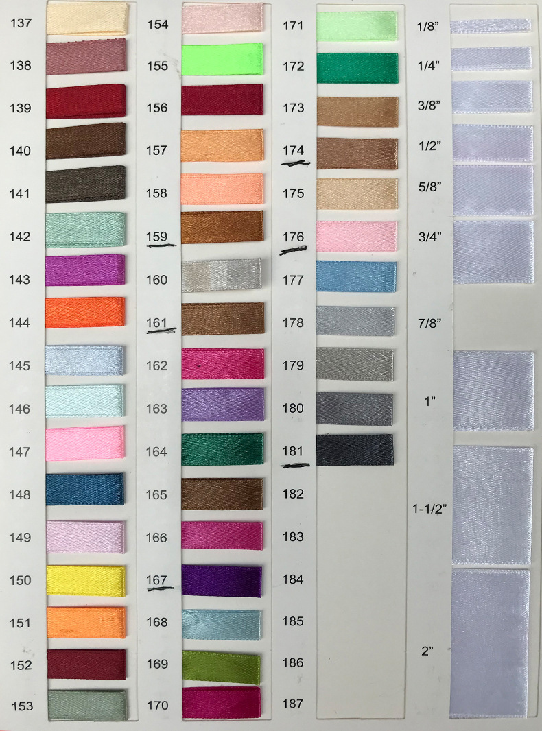 5CM缎带特价 鲜花包装丝带 婚庆装饰彩带手工DIY玫瑰花蛋糕盒绑带详情17