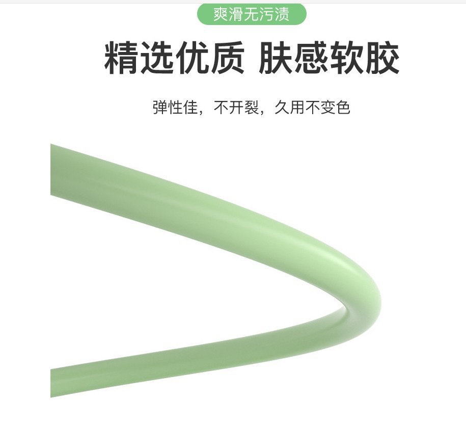 批发马卡龙液态一拖三数据线usb快充线 适用type-c安卓苹果充电线详情10