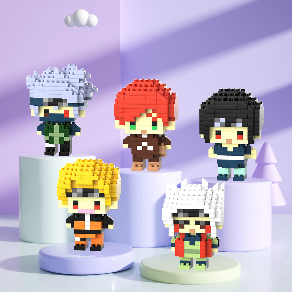 火影忍者微颗粒钻石兼容积木拼装玩具儿童益智学生男孩礼物详情4