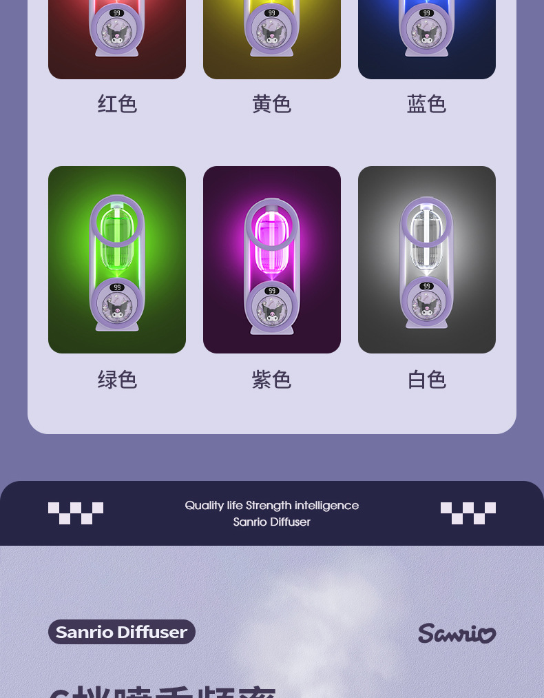 香薰机自动喷香机家用空气加湿器清新剂厕所除臭香氛机卧室扩香机详情10