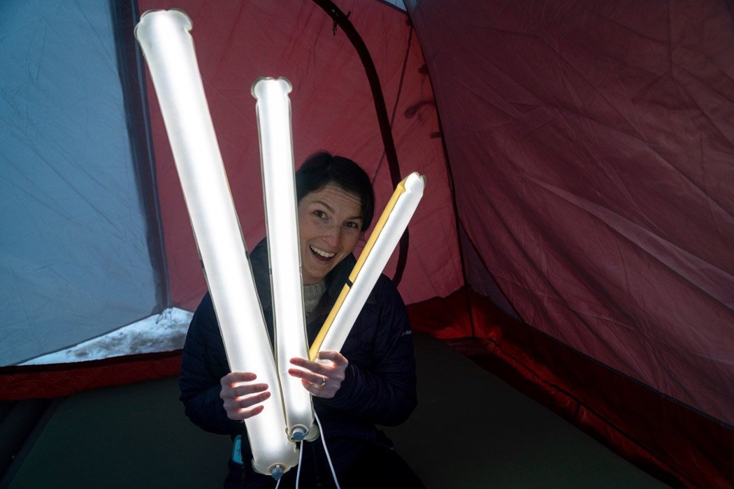 Crossover nueva llegada inflable portátil plegable luz caballo luz de campamento luz de tienda de campaña camping luz al aire libre pic 21