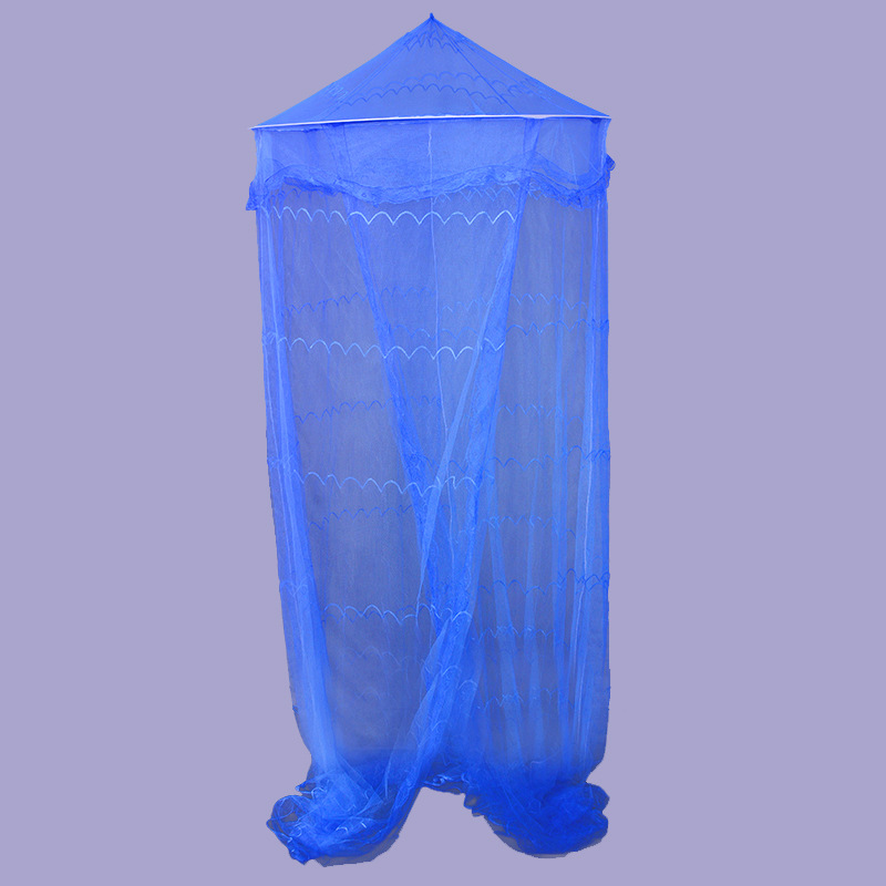 Summer mosquito nets, adult mosquito nets, round curtains, ceiling seams, large round mosquito nets, lace trim, factory direct sales, wholesale and customization pic 1