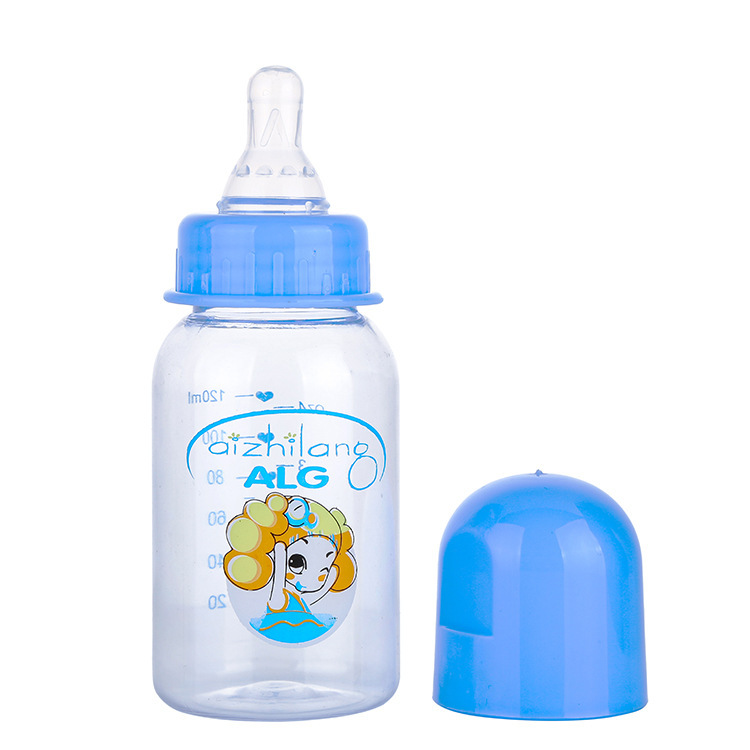 ALG新生儿标口pp奶瓶宝宝喝水喂养硅胶奶嘴瓶塑料120ml母婴用品详情7