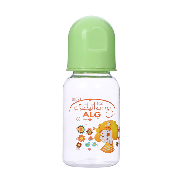 ALG新生儿标口pp奶瓶宝宝喝水喂养硅胶奶嘴瓶塑料120ml母婴用品详情4