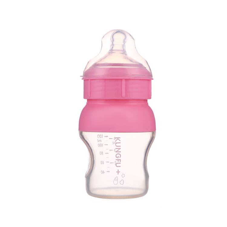 ALG婴儿宝宝宽口奶瓶新生儿喂养喝水pp奶瓶母婴用品120ml 240ml详情7