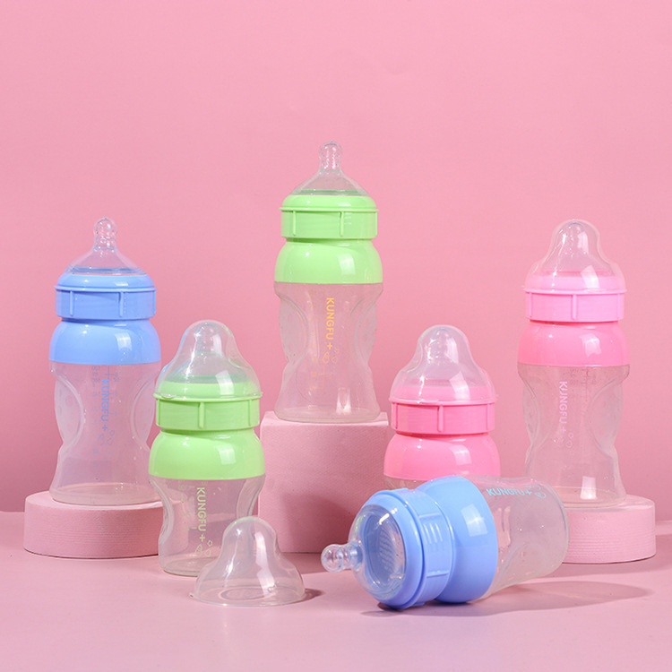 ALG婴儿宝宝宽口奶瓶新生儿喂养喝水pp奶瓶母婴用品120ml 240ml详情8