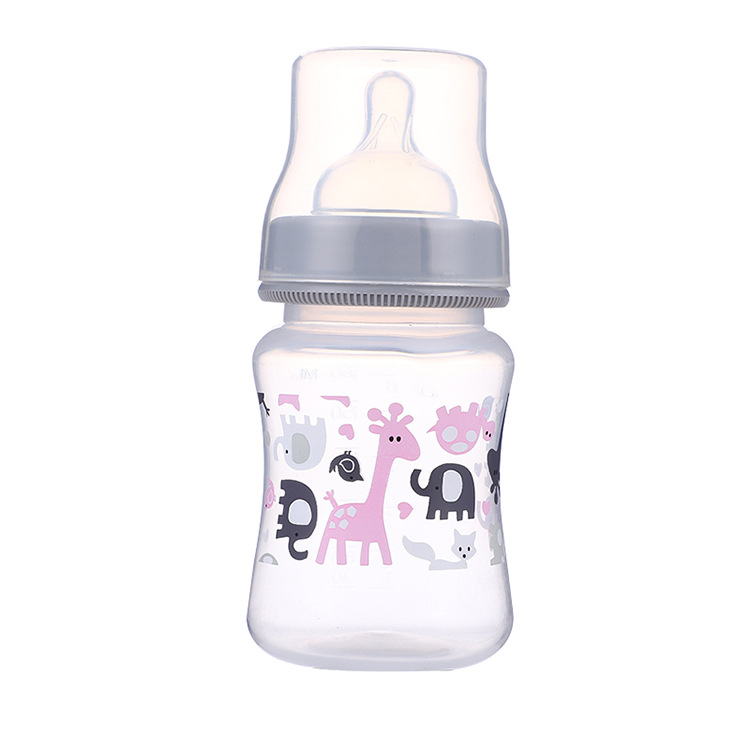 厂家直销320ml塑料PP奶瓶宽口径弧形防呛耐摔婴儿奶瓶母婴用品详情11