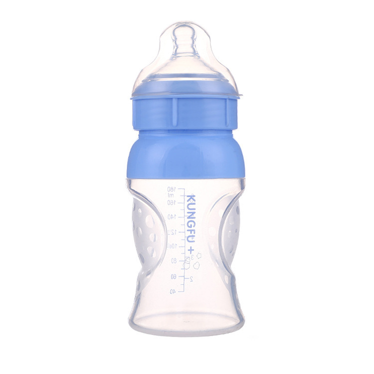 ALG婴儿宝宝宽口奶瓶新生儿喂养喝水pp奶瓶母婴用品120ml 240ml详情4