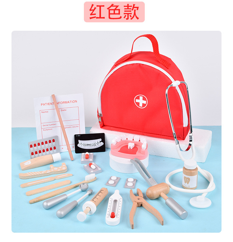 儿童玩具3仿真医药箱女孩小牙医护士服过家家玩具套装详情17