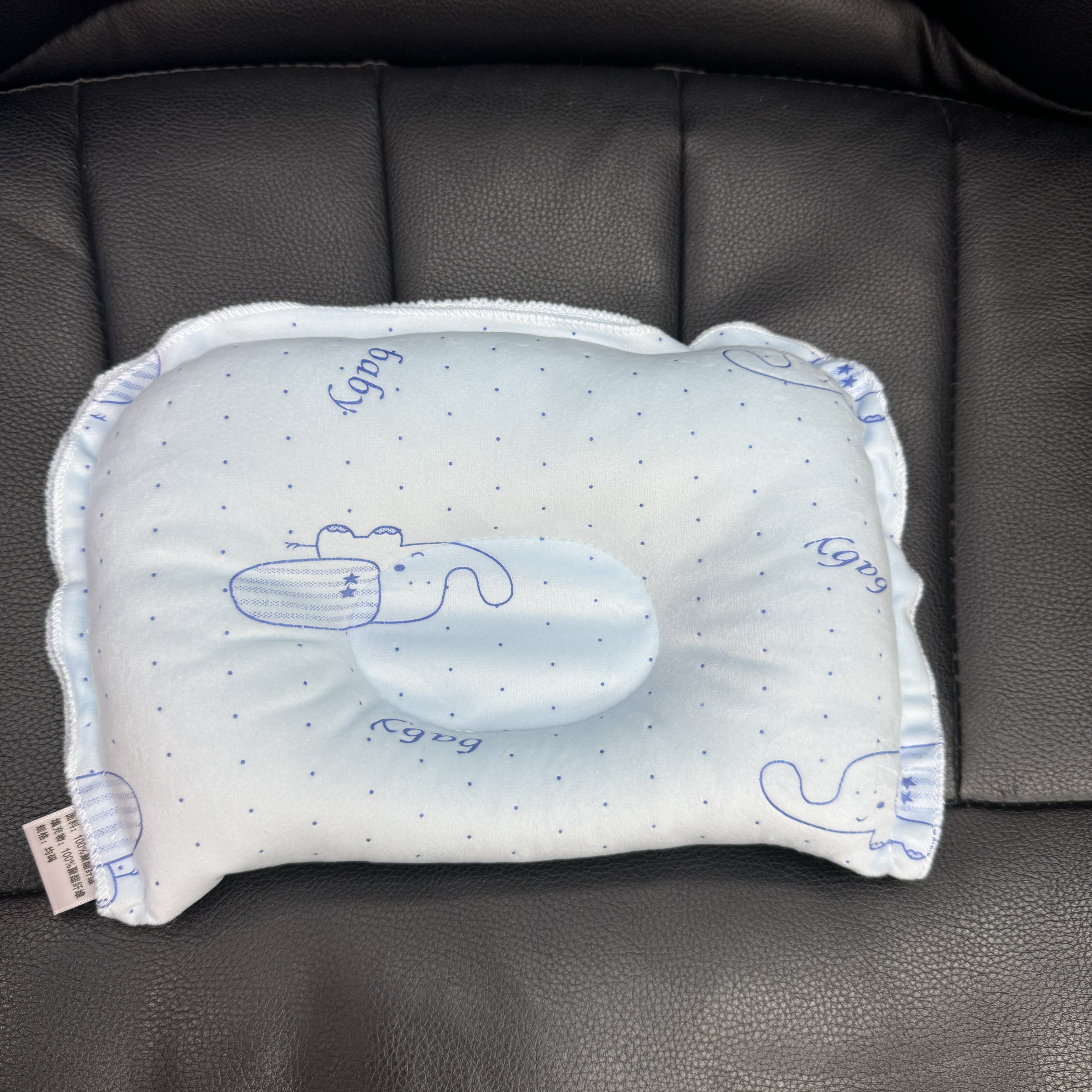 Factory direct sales of newborn baby pillows, bear shaping pillows, cartoon side-flipping pillows/baby pillows shaping and turning pic 4