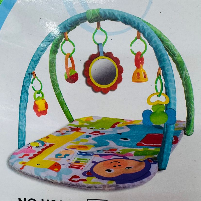 跨境热销婴儿围栏健身架玩具0-1岁宝宝爬爬垫地垫详情4