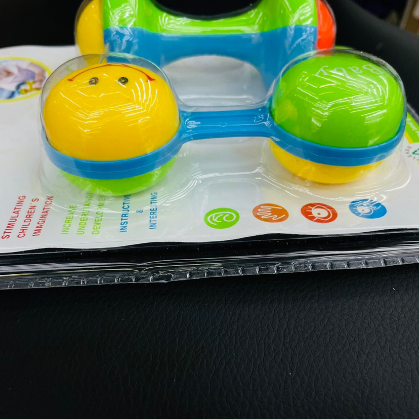 婴儿摇铃早教玩具儿童小摇铃新生儿宝宝抓握追视训练详情2
